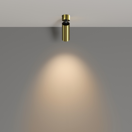 Plafonieră FOCUS LED, Aluminiu Alamă, 12W, MAYTONI C055CL-L12W3K-W-BS [5]