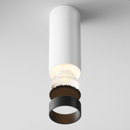 Plafonieră FOCUS LED, Aluminiu Alb, 12W, MAYTONI C056CL-L12W3K-W-D-W [6]