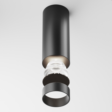 Plafonieră FOCUS LED, Aluminiu Negru, 12W, MAYTONI C056CL-L12B4K-W-D-B [6]