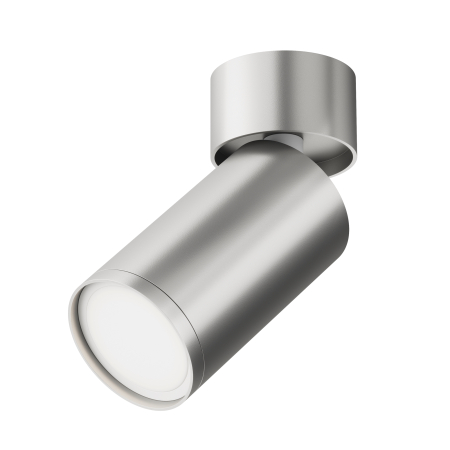 Promotii - Plafonieră FOCUS S, Aluminiu Argintiu mat, 10W, MAYTONI C050CL-U-1S