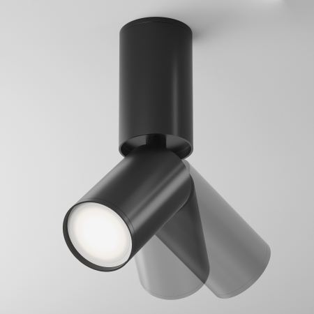 Plafonieră FOCUS S, Aluminiu Negru, 10W, MAYTONI C051CL-01B [4]
