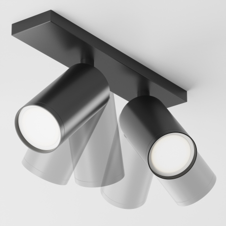 Plafonieră FOCUS S, Aluminiu Negru, 10W, MAYTONI C051CL-U-2B [5]