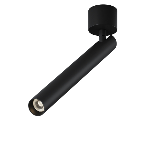 Promotii - Plafonieră Focus T, Aluminiu Negru, 6W, MAYTONI C141CL-L300-6W3K-B