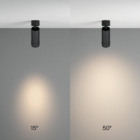 Plafonieră Focus Zoom, Aluminiu Negru, 12W, MAYTONI C055CL-L12W4K-Z-B [6]