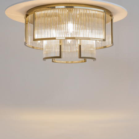 Plafonieră Frame, Metal Auriu, 60W, MAYTONI MOD174CL-06G [1]