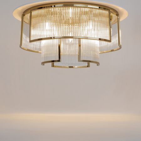 Plafonieră Frame, Metal Auriu, 60W, MAYTONI MOD174CL-09G [1]