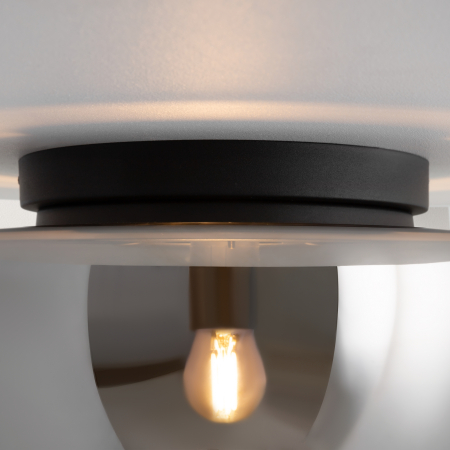 Plafonieră Glassy, Metal Negru, 60W, MAYTONI MOD270CL-01B [4]