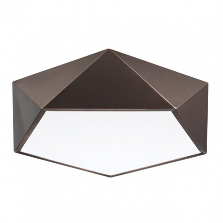 Promotii - Plafoniera hexagonala diverse culori Drusia Ø 40 cm, din metal, 8186203 - Novaluce