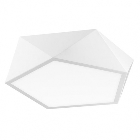Plafoniera hexagonala diverse culori Drusia Ø 40 cm, din metal, 8186204 - Novaluce [2]