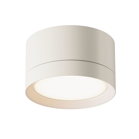 Produse - Plafonieră HOOP, Aluminiu și plastic Alb, 12W, MAYTONI C086CL-GX53-SRD-W
