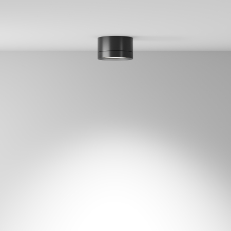 Plafonieră HOOP, Aluminiu și plastic Negru, 12W, MAYTONI C086CL-GX53-SRD-B [4]