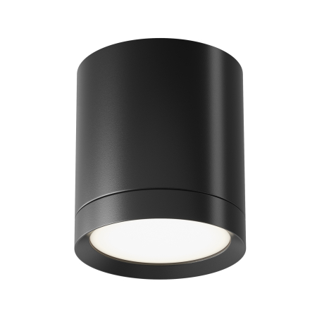 Promotii - Plafonieră HOOP, Aluminiu și plastic Negru, 12W, MAYTONI C086CM-GX53-MRD-B