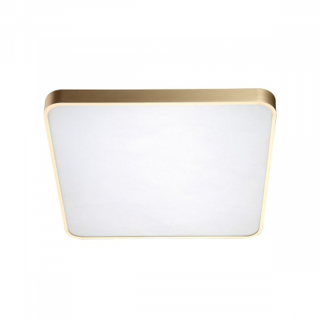 Promotii - Plafoniera LED aurie/alba patrata SIERRA 40x40 cm, design modern, 003064-009114 - Zumaline