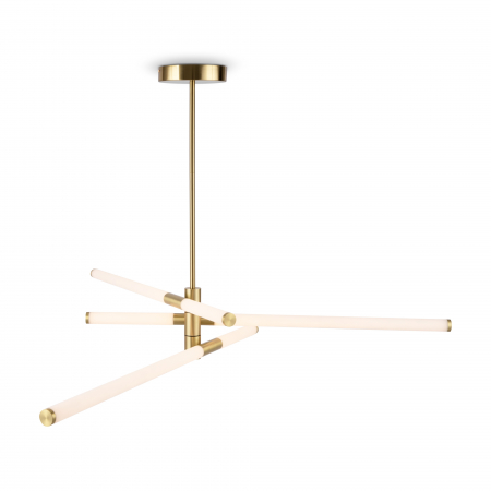 Produse - Plafoniera LED Axis MOD106CL-L40G3K, 40W, 3600lm, lumina calda, IP20, aurie, Maytoni