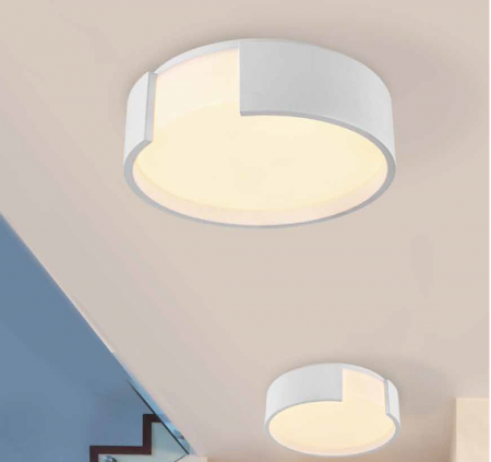 Plafoniera LED dimabila alba/neagra rotunda Feride 43 cm, design modern, AZ 2633 - Azzardo [3]