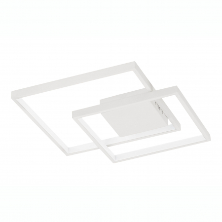Plafoniera LED dimabila alba/neagra stil minimalist Aina 30/35 cm, forma doua patrate suprapuse, 9364035 - Novaluce [9]