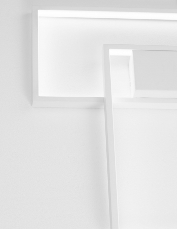 Plafoniera LED dimabila alba/neagra stil minimalist Aina 35/40 cm, forma patrat si dreptunghi suprapuse, 9364034 - Novaluce [5]