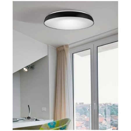 Plafoniera LED dimabila Hilm Ø 41/55 cm, alba/gri/neagra, 3000K/4000 K, design minimalist, AZ 2730 - Azzardo [5]