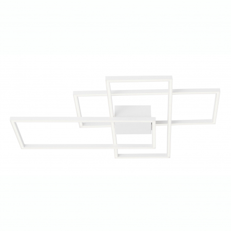 Plafoniera LED dimabila Shiri 90x67 cm alba/neagra/aurie, stil minimalist forma geometrica, 9508431 - Novaluce [8]