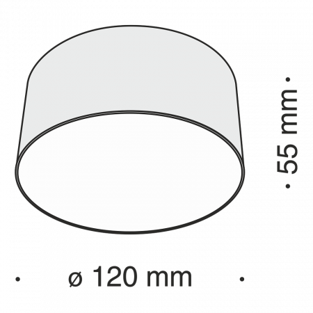 Plafoniera LED Zon C032CL-L48B4K, 48W, 4800lm, lumina neutra, IP20, neagra, Maytoni [10]