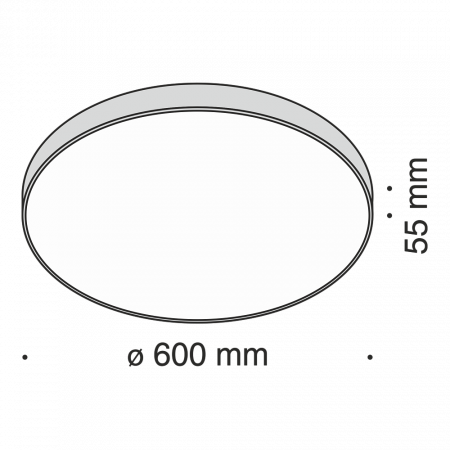 Plafoniera LED Zon C032CL-L48B4K, 48W, 4800lm, lumina neutra, IP20, neagra, Maytoni [17]