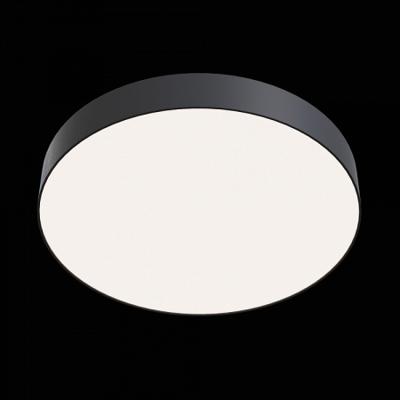 Plafoniera LED Zon C032CL-L48B4K, 48W, 4800lm, lumina neutra, IP20, neagra, Maytoni [1]