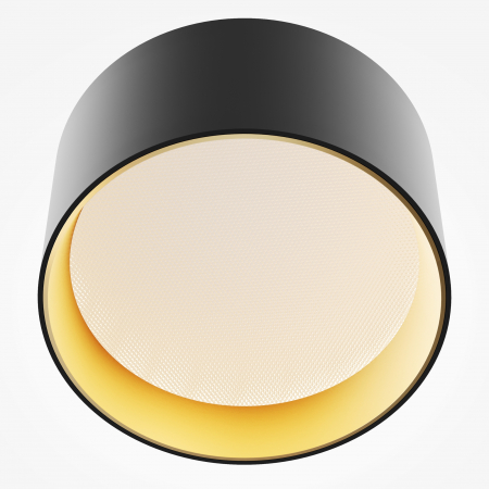 Plafoniera LED Vega C089CL-12W3K-BMG, 12W, 890lm, lumina calda, IP20, neagra+aurie, Maytoni [1]