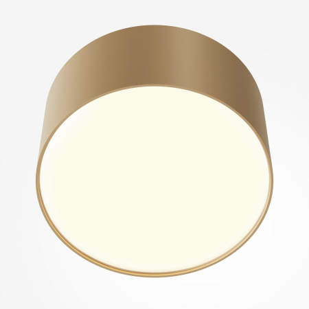 Plafoniera LED Zon C032CL-12W3K-RD-MG, 12W, 600lm, lumina calda, IP20, aurie mata, Maytoni [1]