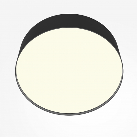 Plafoniera LED Zon C032CL-24W3K-RD-B, 24W, 1420lm, lumina calda, IP20, neagra, Maytoni [1]