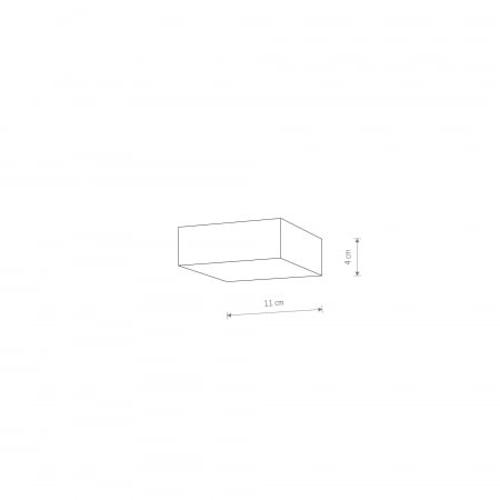 Plafoniera LID SQUARE LED 15W 10420 Nowodvorski [4]
