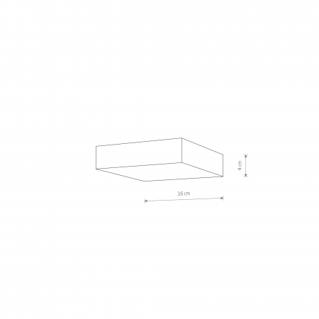 Plafoniera LID SQUARE LED 25W 10430 Nowodvorski [5]