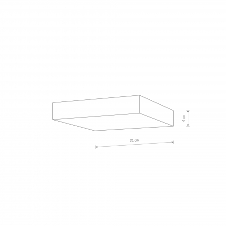 Plafoniera LID SQUARE LED 35W 10431 Nowodvorski [5]