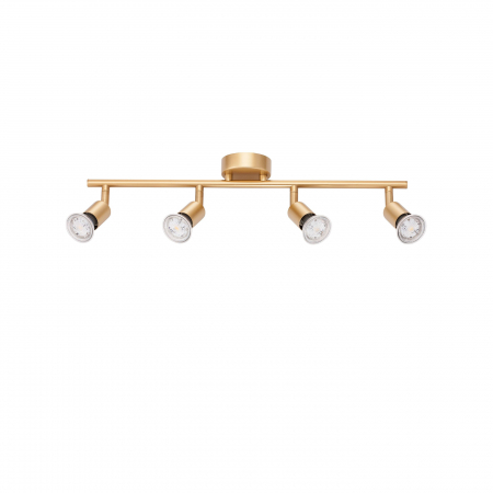 Plafoniera liniara nichel/cupru/negru/auriu/alb/maro cu 2/3/4 spoturi LED Marila, din metal, 660002 - Novaluce [37]