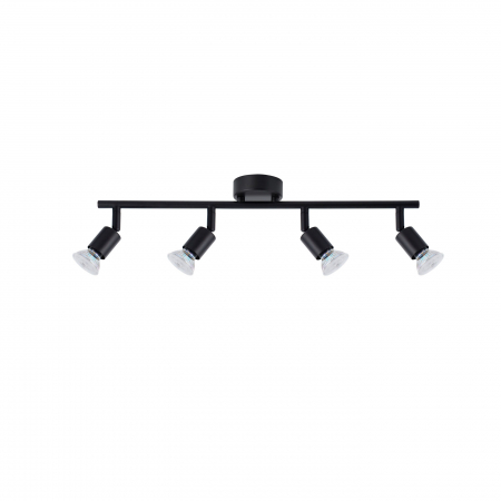 Plafoniera liniara nichel/cupru/negru/auriu/alb/maro cu 2/3/4 spoturi LED Marila, din metal, 660002 - Novaluce [47]