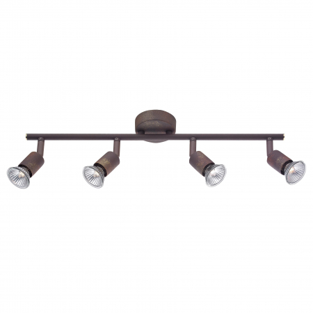 Plafoniera liniara nichel/cupru/negru/auriu/alb/maro cu 2/3/4 spoturi LED Marila, din metal, 660002 - Novaluce [24]