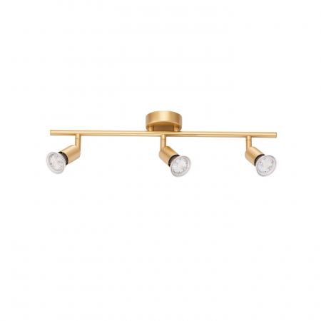 Plafoniera liniara nichel/cupru/negru/auriu/alb/maro cu 2/3/4 spoturi LED Marila, din metal, 660002 - Novaluce [33]