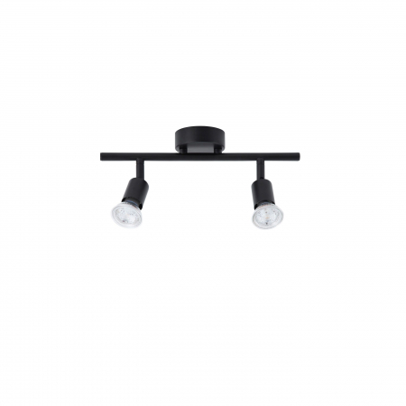 Plafoniera liniara nichel/cupru/negru/auriu/alb/maro cu 2/3/4 spoturi LED Marila, din metal, 660002 - Novaluce [40]