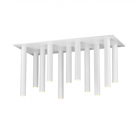 Promotii - Plafoniera alba LED cu tuburi LOYA 61x25 cm stil minimalist, 003064-021940 - Zumaline
