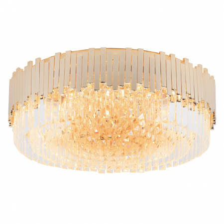 Promotii - Plafoniera lux rotunda aurie Katarine Ø 60 cm metal/sticla, C0164 - Maxlight
