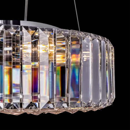 Lustra Recinto MOD080CL-06CH, 6xE27, crom+transparenta, IP20, Maytoni [6]