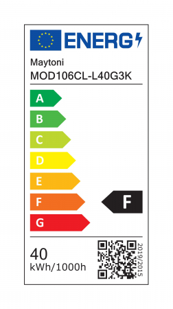 Plafoniera LED Axis MOD106CL-L40G3K, 40W, 3600lm, lumina calda, IP20, aurie, Maytoni [3]