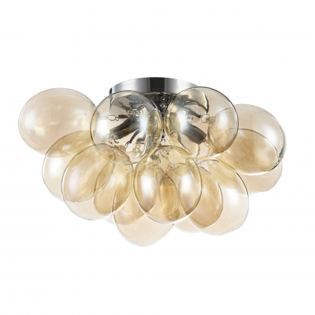 Lustre - Plafoniera Balbo MOD112-04-G, 4xG9, nichel+cognac, IP20, Maytoni