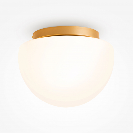 Plafoniere LED - Plafoniera Glassy MOD270CL-01G, 1xE27, alba+aurie, IP20, Maytoni