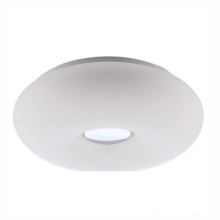 Plafoniere LED - Plafoniera moderna baie Modes Ø 33/43/53 cm, forma rotunda sticla alba, IP44, AZ 1598 - Azzardo