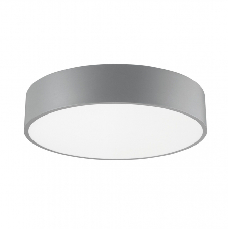 Plafoniere LED - Plafoniera moderna rotunda LED alba/gri Gonca Ø40/50 cm, aluminiu & acril, 7165202 - Novaluce