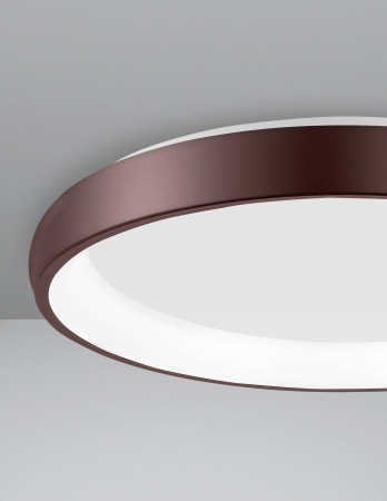 Plafoniera moderna rotunda LED dimabila Idalia diverse dimensiuni, neagra/gri/maro/alba, 8105616 - Novaluce [33]