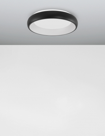 Plafoniera moderna rotunda LED dimabila Idalia diverse dimensiuni, neagra/gri/maro/alba, 8105616 - Novaluce [1]