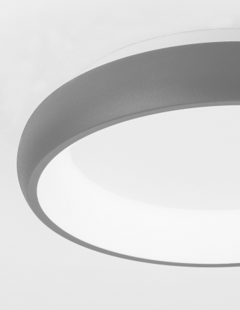 Plafoniera moderna rotunda LED dimabila Idalia diverse dimensiuni, neagra/gri/maro/alba, 8105616 - Novaluce [12]