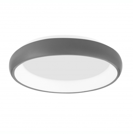 Plafoniere LED - Plafoniera moderna rotunda LED dimabila Idalia diverse dimensiuni, neagra/gri/maro/alba, 8105615 - Novaluce