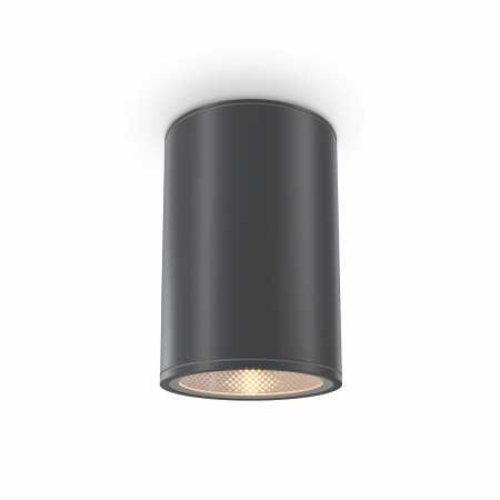 Plafoniere LED - Plafoniera pentru exterior LED Bar O306CL-L12GF, 12W, 1300lm, lumina calda, IP65, grafit, Maytoni